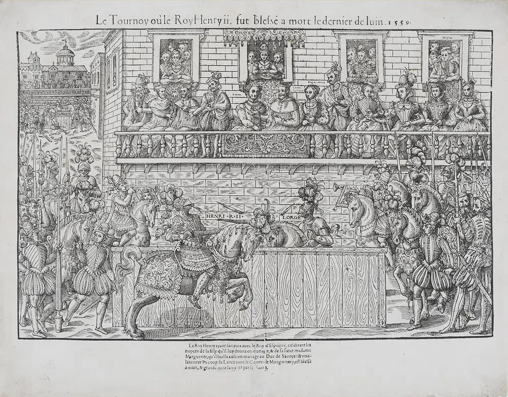 trésors du MIR : The fatal joust of Henry II