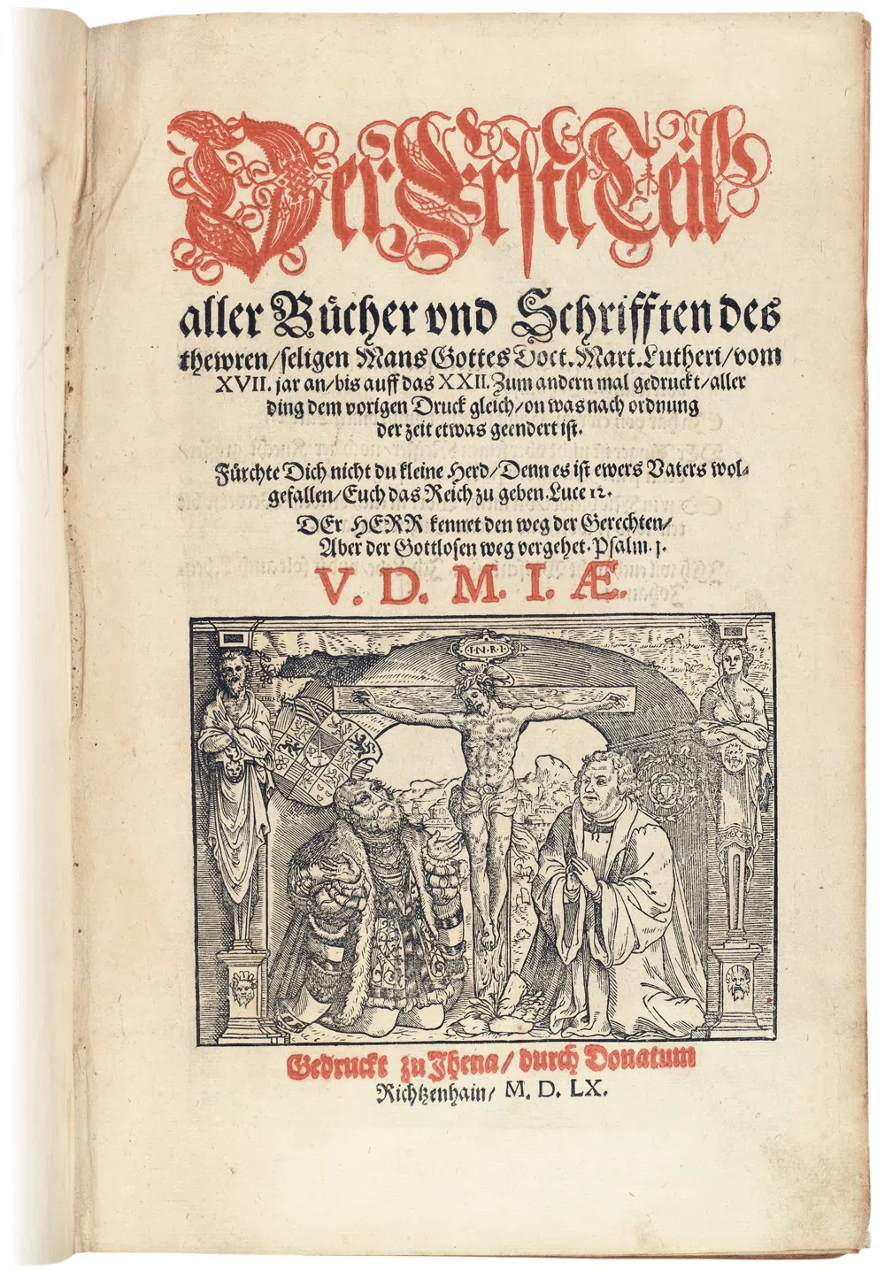 trésors du MIR : Writings of Martin Luther