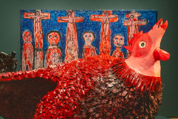 Les cercueils figuratifs du Ghana : entre tradition et Art brut