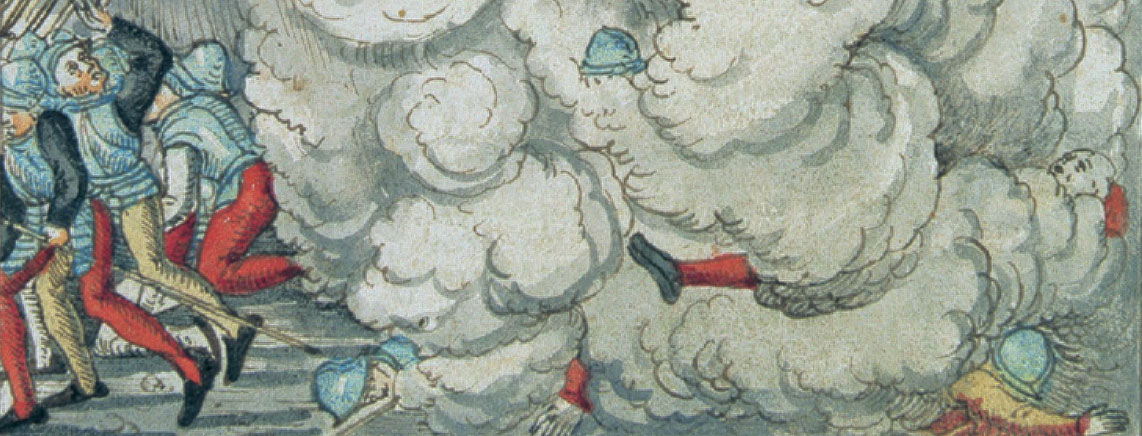 Calvin sur la montagne